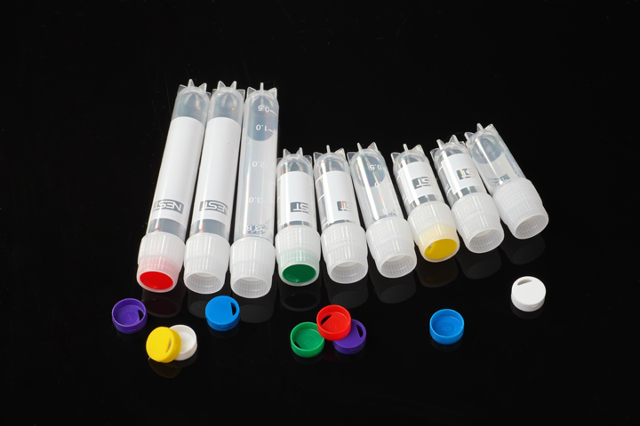 611006， 凍存管標識，紫色,