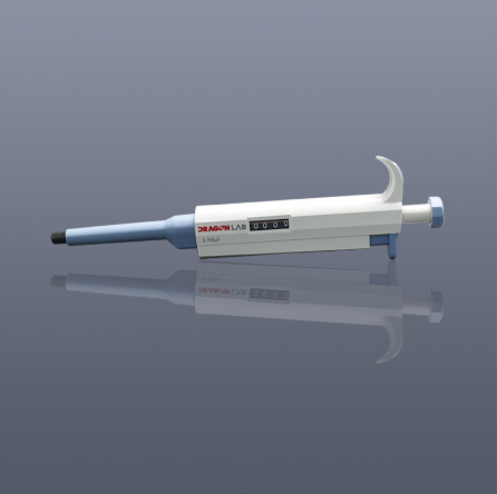 7010101014，大龍，100-1000ul單道手動移液器TopPette